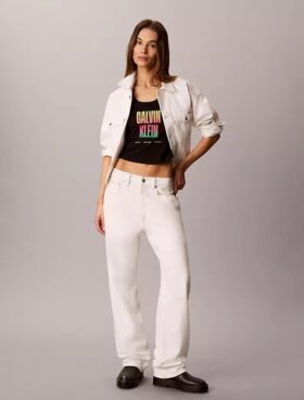 T-shirt Pride Slim com decote redondo