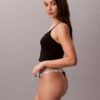 Thong com cordão e logótipo icónico Thong com cordão e logótipo icónico
