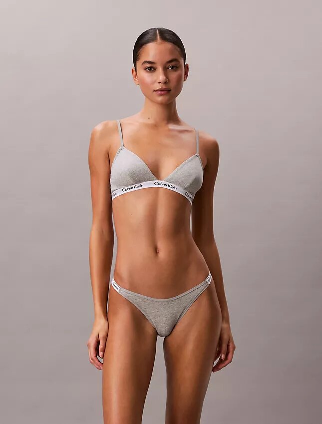 Thong com cordão e logótipo icónico Thong com cordão e logótipo icónico