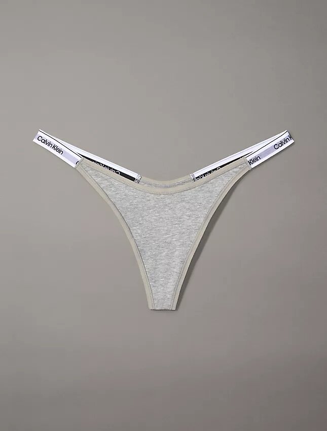 Thong com cordão e logótipo icónico Thong com cordão e logótipo icónico