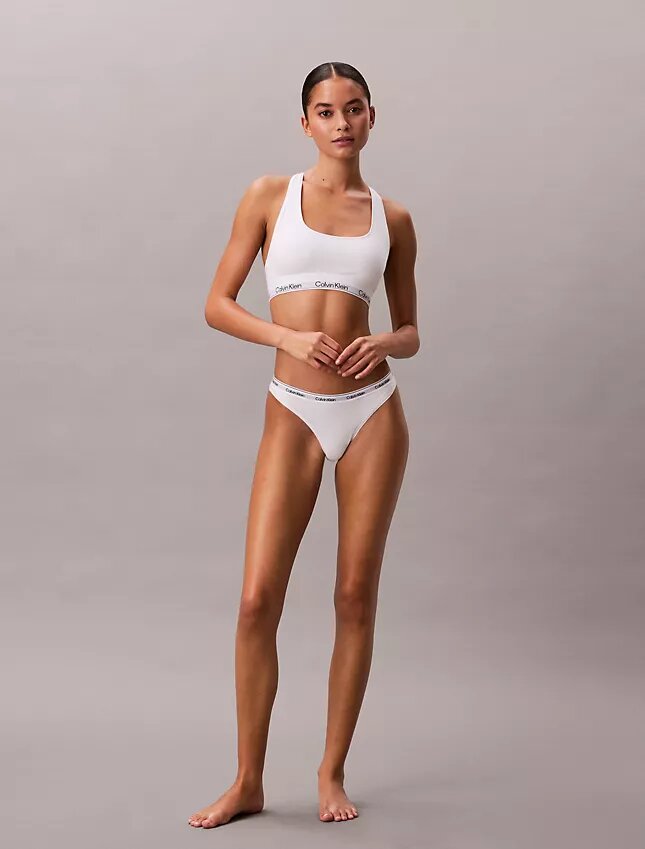 Thong com logótipo icónico Thong com logótipo icónico