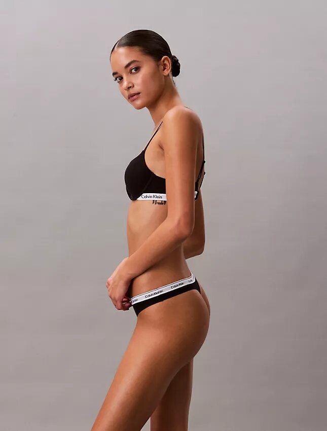 Thong com logótipo icónico Thong com logótipo icónico