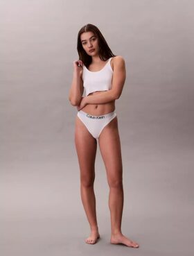 Thong com máximo de algodão