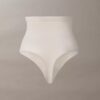 Thong de cintura alta em malha minimalista Thong de cintura alta em malha minimalista
