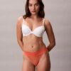 Thong de renda com logótipo icónico Thong de renda com logótipo icónico