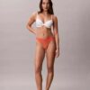 Thong de renda com logótipo icónico Thong de renda com logótipo icónico