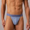 Thong de renda em microfibra Thong de renda em microfibra