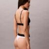 Thong elástica em microfibra com Monogram gráfico Thong elástica em microfibra com Monogram gráfico