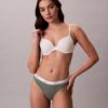 Thong em malha elástica de algodão Thong em malha elástica de algodão
