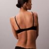 Thong em microfibra elástica com renda Thong em microfibra elástica com renda