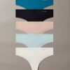 Thong Invisibles, embalagem de 5 Thong Invisibles, embalagem de 5