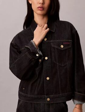 Trucker Jacket de ganga do Ano Novo Lunar