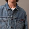 Trucker Jacket em Denim dos anos 90 Trucker Jacket em Denim dos anos 90