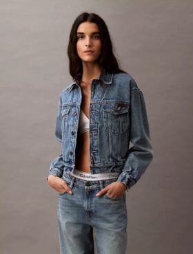 Trucker Jacket em ganga dos anos 90