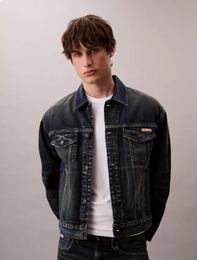 Trucker Jacket em ganga dos anos 90
