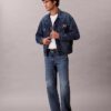 Trucker Jacket em ganga dos anos 90 Trucker Jacket em ganga dos anos 90