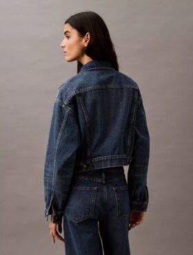 Trucker Jacket em ganga dos anos 90 Trucker Jacket em ganga dos anos 90