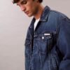Trucker Jacket em ganga dos anos 90 Trucker Jacket em ganga dos anos 90