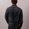 Trucker Jacket em ganga dos anos 90 Trucker Jacket em ganga dos anos 90