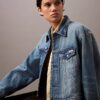 Trucker Jacket em ganga dos anos 90 Trucker Jacket em ganga dos anos 90