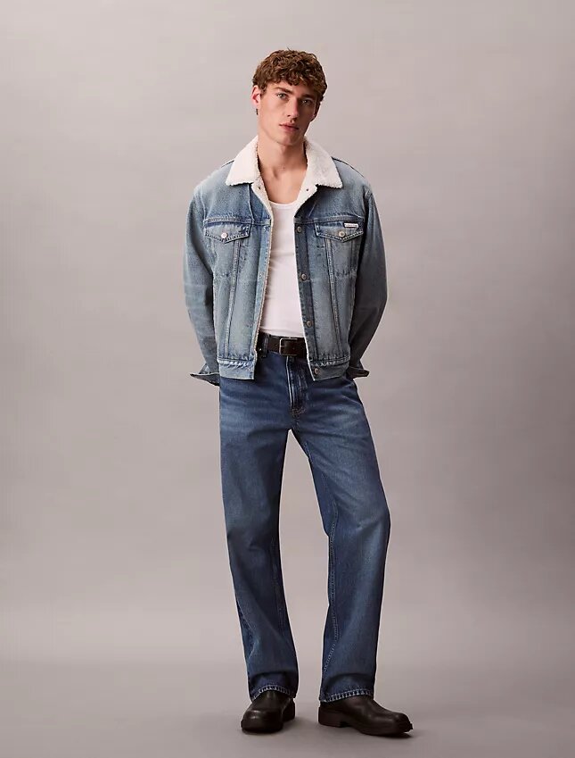 Trucker Jacket Sherpa dos anos 90 Trucker Jacket Sherpa dos anos 90
