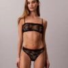 Unlined bandeau bra CK Black Bridal Unlined bandeau bra CK Black Bridal