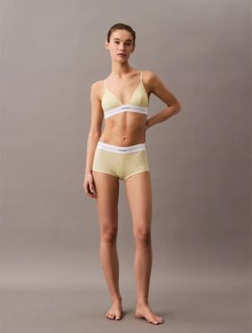 Unlined Cotton Stretch Modal Triangle Bralette