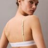 Unlined Cotton Stretch Modal Triangle Bralette Unlined Cotton Stretch Modal Triangle Bralette