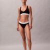 Unlined Triangle Bralette em algodão e Modal Icon