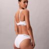 Unlined Triangle Bralette em algodão e Modal Icon