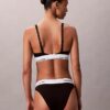 Unlined Triangle Bralette em algodão e Modal Icon