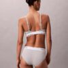 Unlined Triangle Bralette em algodão e Modal Icon