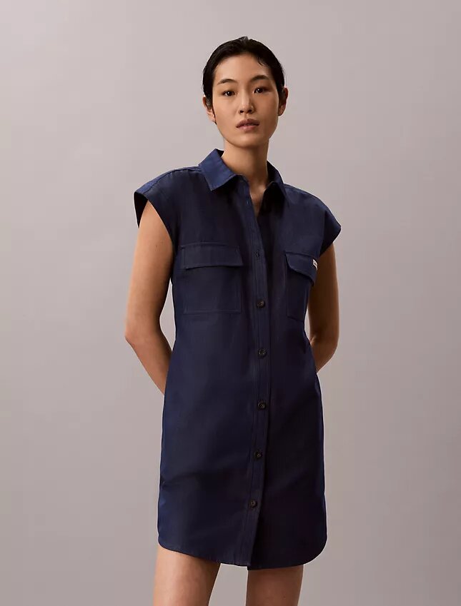 Vestido Camisa Utility Shirt Vestido Camisa Utility Shirt