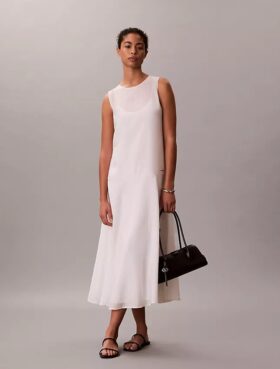 Vestido Maxi em Voile