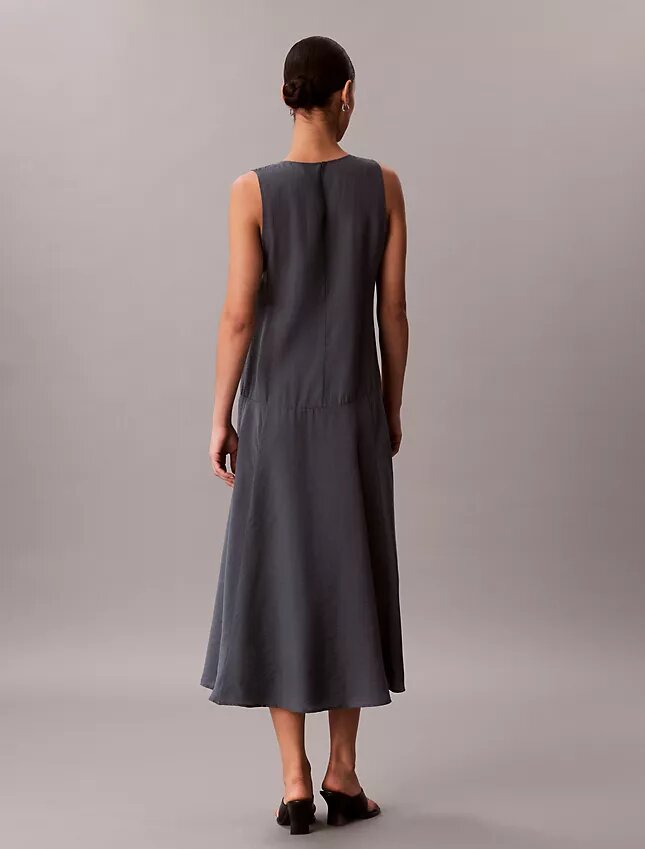 Vestido Maxi em Voile Vestido Maxi em Voile
