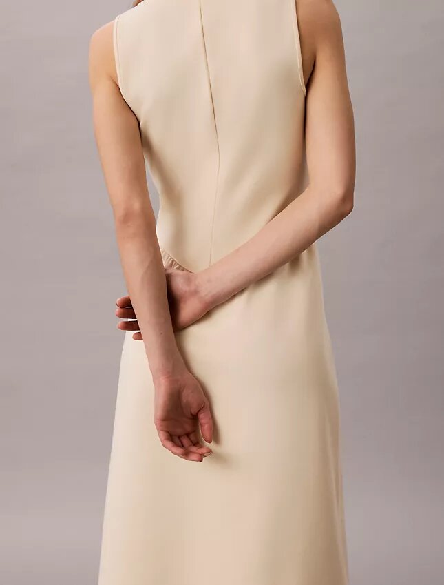 Vestido Midi A-Line Vestido Midi A-Line
