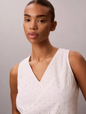 Vestido Midi com Bordado