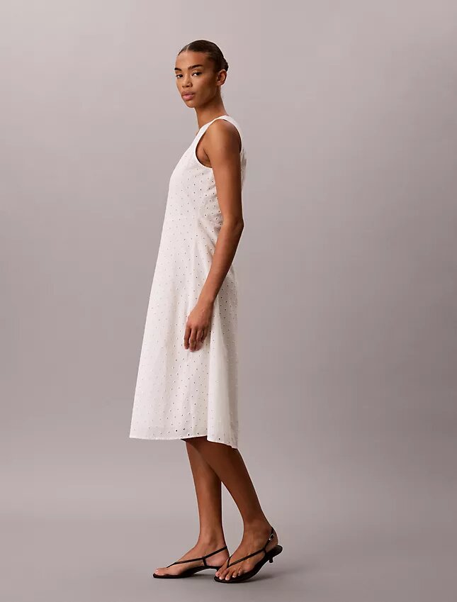 Vestido Midi com Bordado Vestido Midi com Bordado