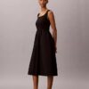 Vestido Midi com Franzido Vestido Midi com Franzido