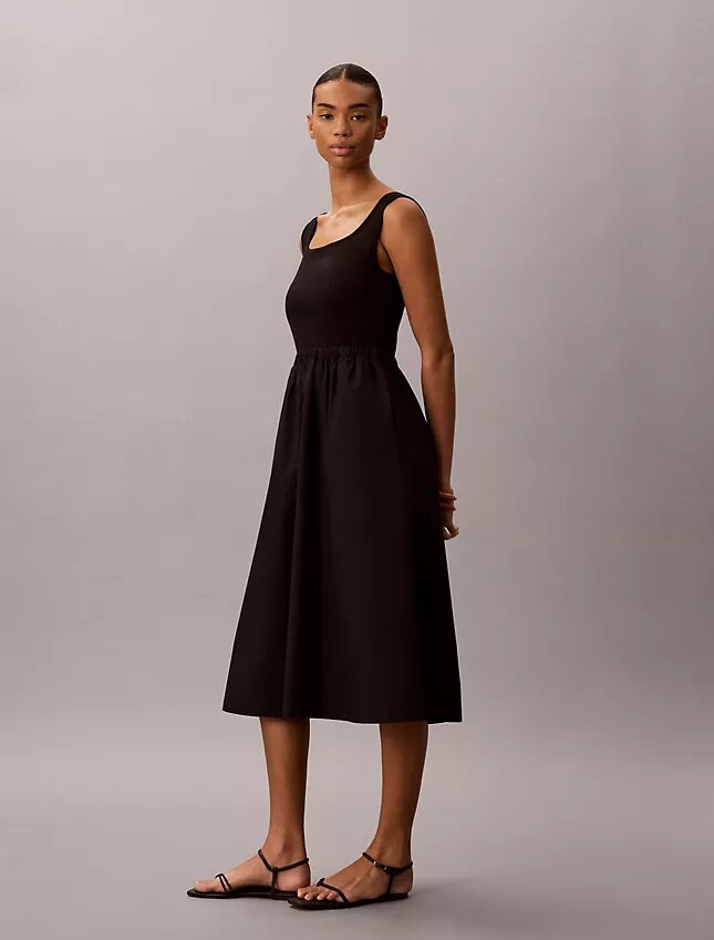 Vestido Midi com Franzido Vestido Midi com Franzido