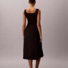 Vestido Midi com Franzido Vestido Midi com Franzido