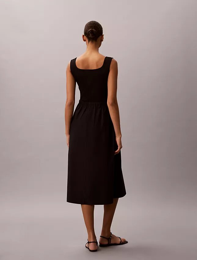 Vestido Midi com Franzido Vestido Midi com Franzido
