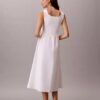 Vestido Midi com Franzido Vestido Midi com Franzido