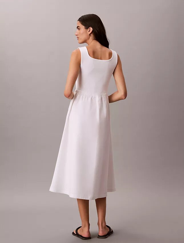 Vestido Midi com Franzido Vestido Midi com Franzido