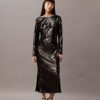 Vestido Midi com Lantejoulas Vestido Midi com Lantejoulas