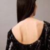 Vestido Midi com Lantejoulas Vestido Midi com Lantejoulas