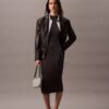 Vestido Midi com Lurex Vestido Midi com Lurex