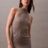 Vestido Midi com Lurex Vestido Midi com Lurex