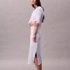Vestido Midi Contorno Slim Vestido Midi Contorno Slim