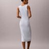 Vestido Midi de Algodão Suave Vestido Midi de Algodão Suave